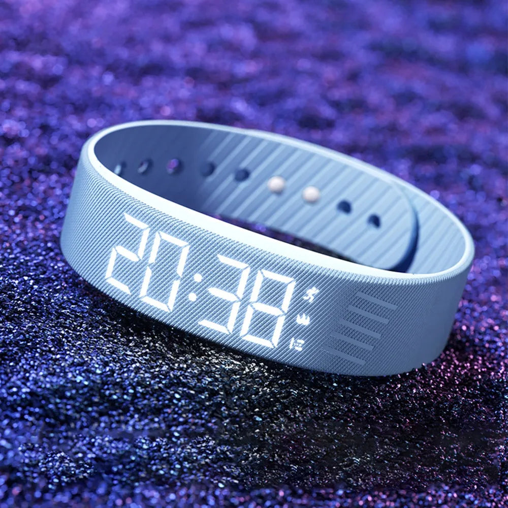 Silent Vibration Alarm Watch